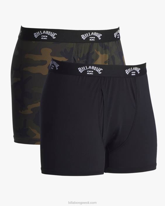 2-pakilised poksipüksid mehed oliiv D28T285 Billabong