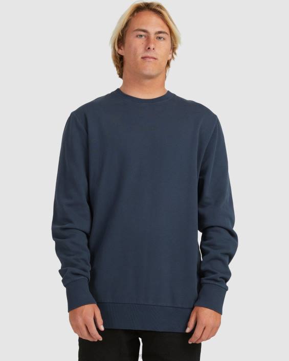 ülevärvitud kaelusega dressipluus mehed merevägi D28T561 Billabong