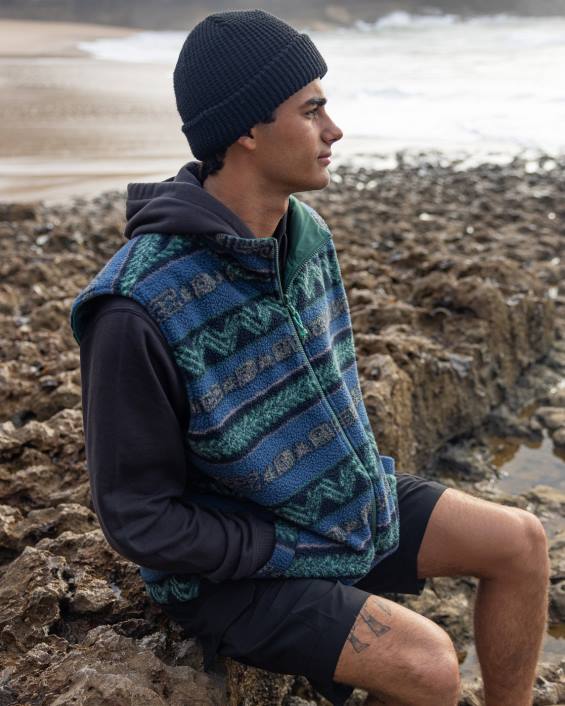 a/div trail pööratav täistõmblukuga vest mehed džungel D28T492 Billabong