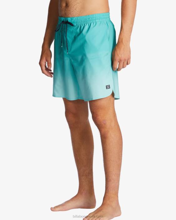 73 ciclo layback 17'' boardshorts mehed piparmünt D28T183 Billabong
