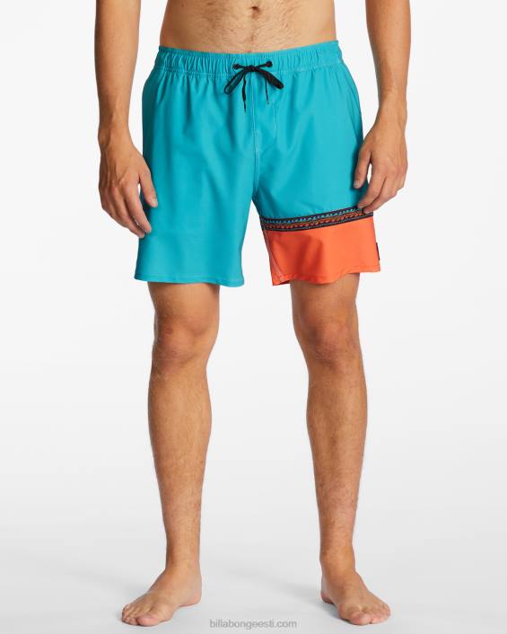 Burleigh layback 17'' lauapüksid mehed aqua D28T110 Billabong