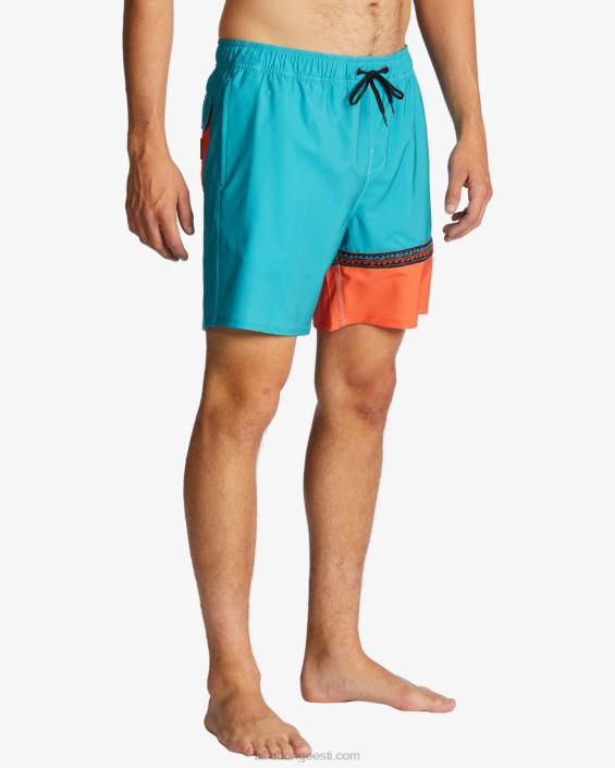 Burleigh layback 17'' lauapüksid mehed aqua D28T110 Billabong