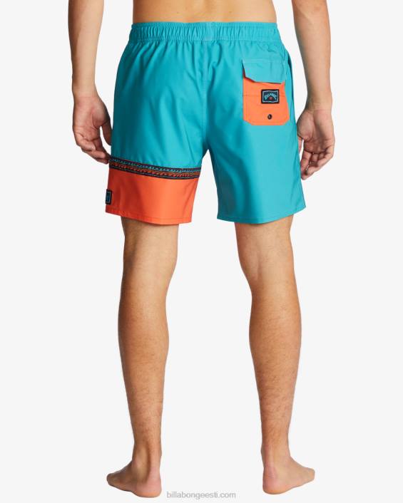 Burleigh layback 17'' lauapüksid mehed aqua D28T110 Billabong