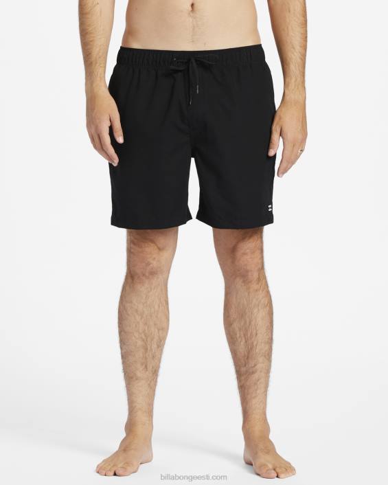 kogu päeva layback 16'' lauapüksid mehed must D28T33 Billabong