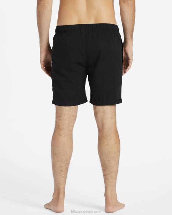 kogu päeva layback 16'' lauapüksid mehed must D28T33 Billabong