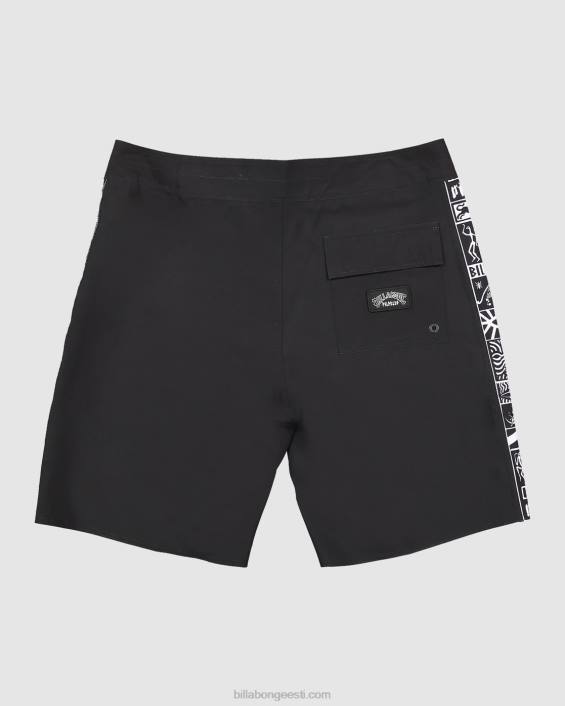 pilpeled dbah pro 19'' lauapüksid mehed must D28T57 Billabong