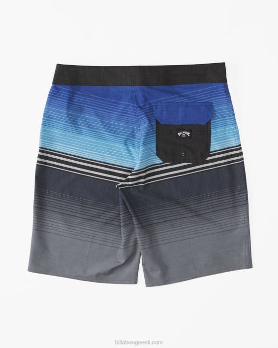 terve päeva kanarbiku triibuga pro performance 20'' boardshorts mehed sinine D28T51 Billabong