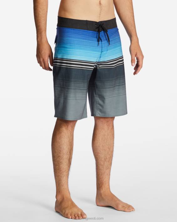 terve päeva kanarbiku triibuga pro performance 20'' boardshorts mehed sinine D28T51 Billabong