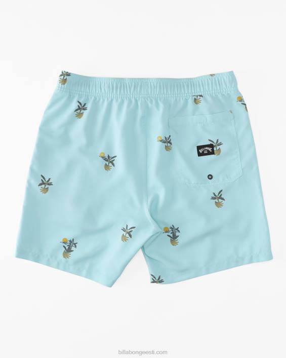 vacay layback 17'' lauapüksid mehed helesinine D28T171 Billabong