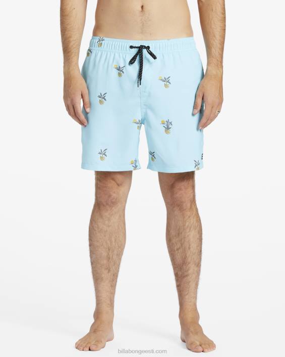 vacay layback 17'' lauapüksid mehed helesinine D28T171 Billabong