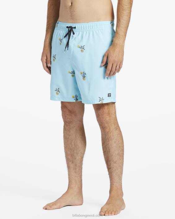 vacay layback 17'' lauapüksid mehed helesinine D28T171 Billabong