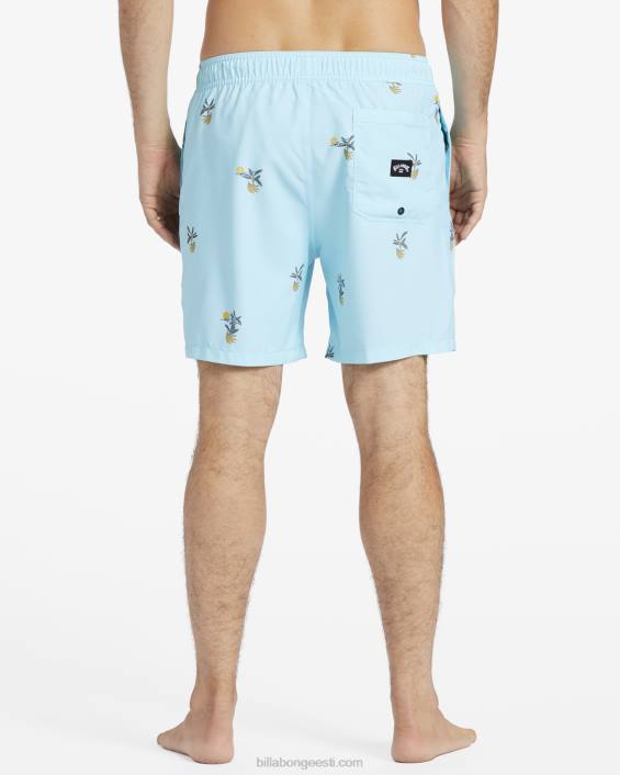 vacay layback 17'' lauapüksid mehed helesinine D28T171 Billabong