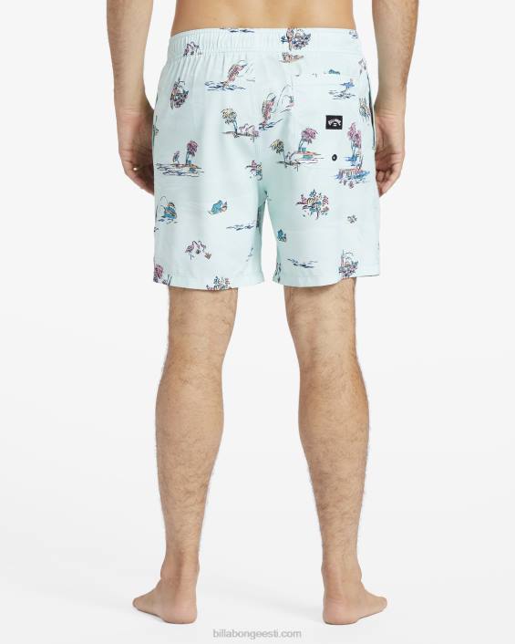 vacay layback 17'' lauapüksid mehed rannikuäärne D28T155 Billabong