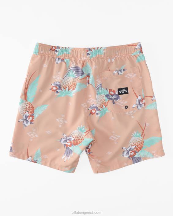 vacay layback 17'' lauapüksid mehed virsik D28T182 Billabong