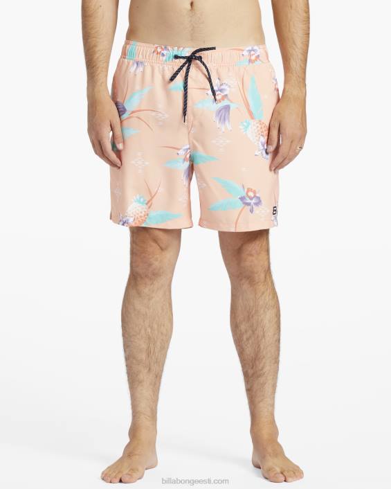 vacay layback 17'' lauapüksid mehed virsik D28T182 Billabong