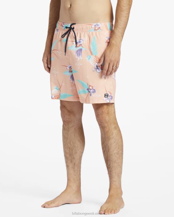 vacay layback 17'' lauapüksid mehed virsik D28T182 Billabong