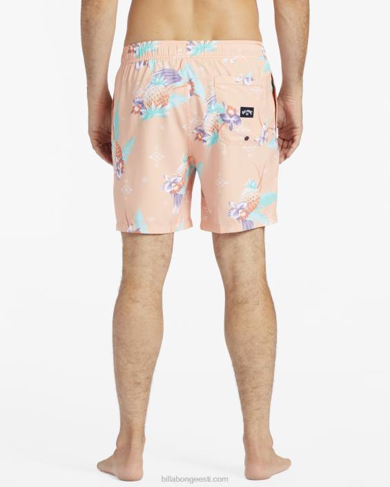 vacay layback 17'' lauapüksid mehed virsik D28T182 Billabong