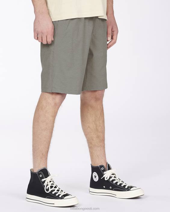 Crossfire elastne vöökohaga sukeldatavad lühikesed püksid 18'' mehed hall D28T267 Billabong