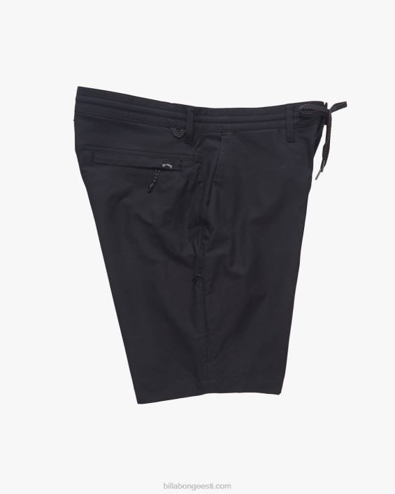 a/div surftrek pluss orgaanilised elastsed vöökohaga lühikesed püksid 19'' mehed must D28T236 Billabong