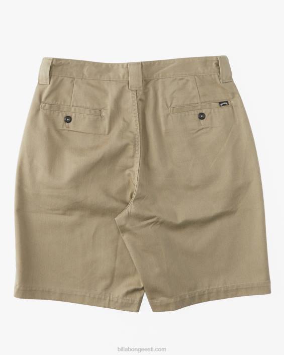 carter tööriided 21'' lühikesed püksid mehed khaki D28T390 Billabong