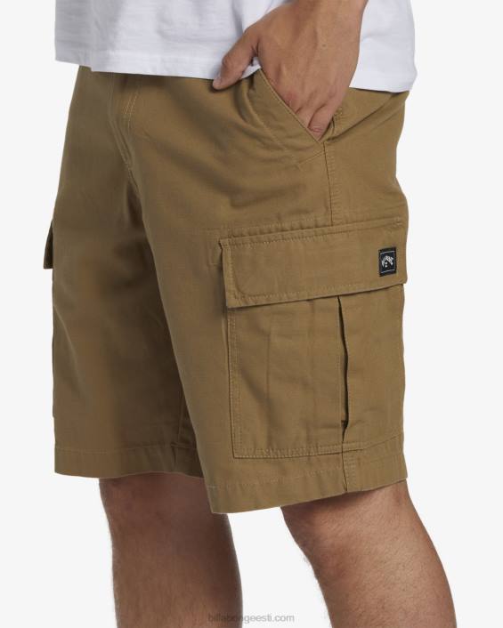 combat cargo lühikesed püksid mehed hele khaki D28T432 Billabong