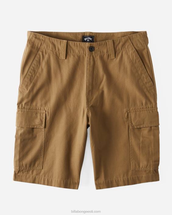 combat cargo lühikesed püksid mehed hele khaki D28T432 Billabong
