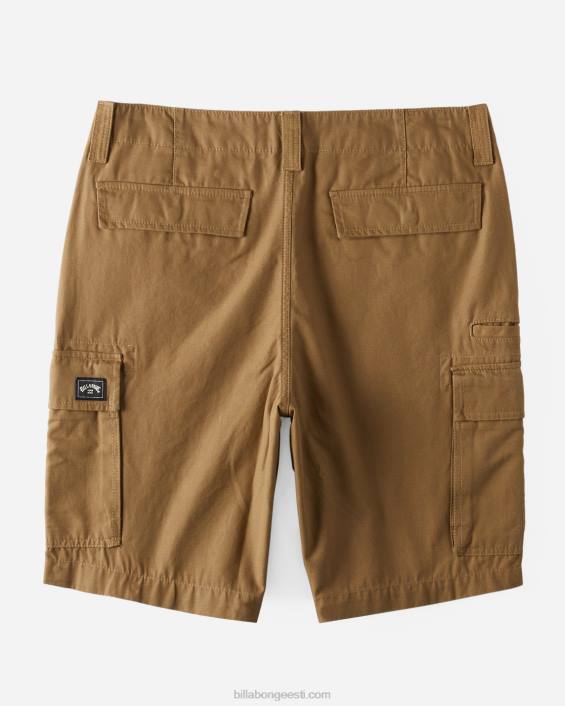 combat cargo lühikesed püksid mehed hele khaki D28T432 Billabong