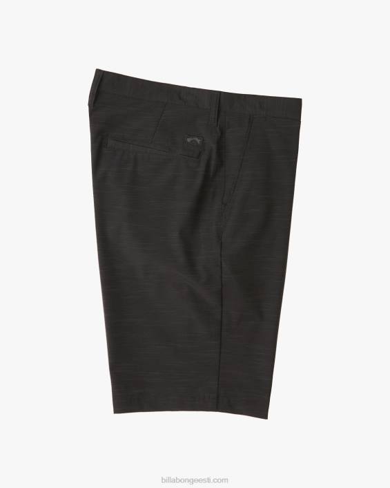 crossfire slub sukelpüksid 21'' mehed must D28T249 Billabong