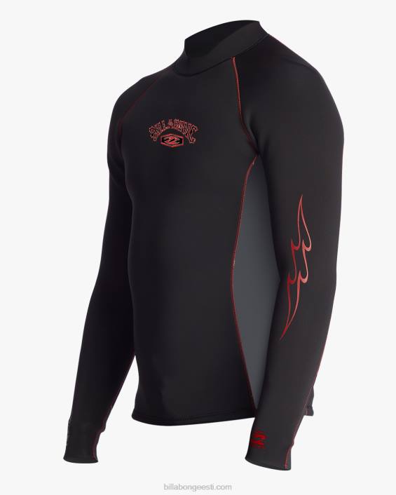 1/1 mm absoluutne märja ülikonna jope mehed must/hall D28T911 Billabong