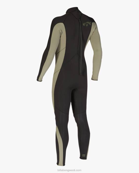 3/2 absoluutse seljaga tõmblukuga täielik veeülikond mehed sõjaväelased D28T895 Billabong