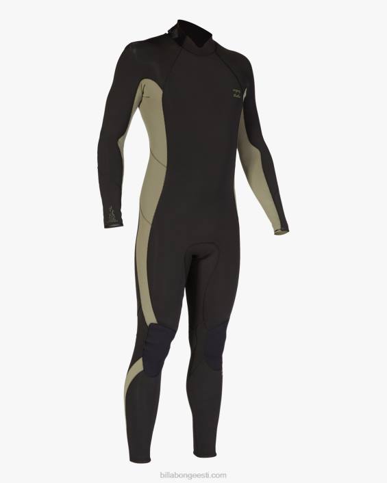 3/2 absoluutse seljaga tõmblukuga täielik veeülikond mehed sõjaväelased D28T895 Billabong