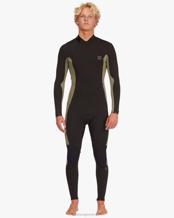 3/2 absoluutse seljaga tõmblukuga täielik veeülikond mehed sõjaväelased D28T895 Billabong