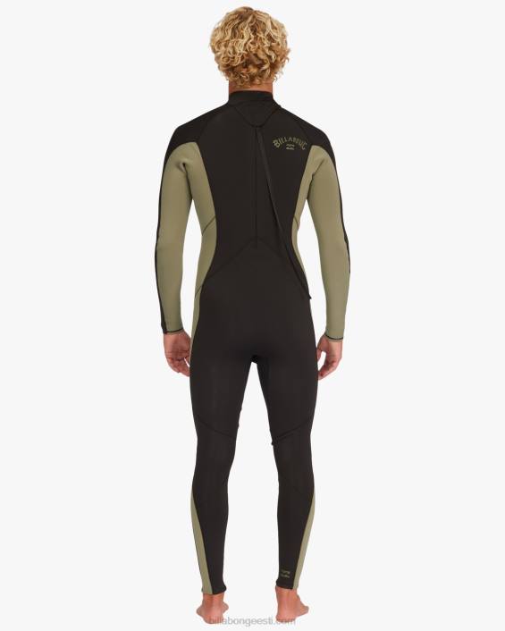 3/2 absoluutse seljaga tõmblukuga täielik veeülikond mehed sõjaväelased D28T895 Billabong