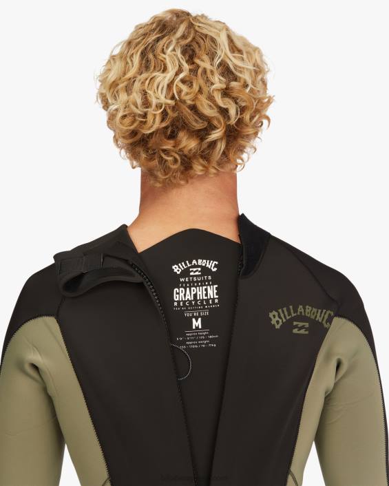 3/2 absoluutse seljaga tõmblukuga täielik veeülikond mehed sõjaväelased D28T895 Billabong