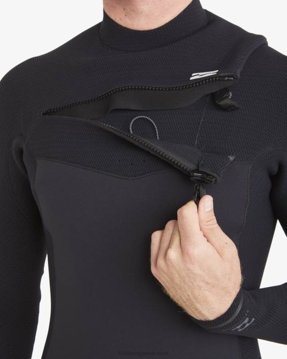 4/3 pöördega rinnalukuga täismärkmik mehed must D28T870 Billabong