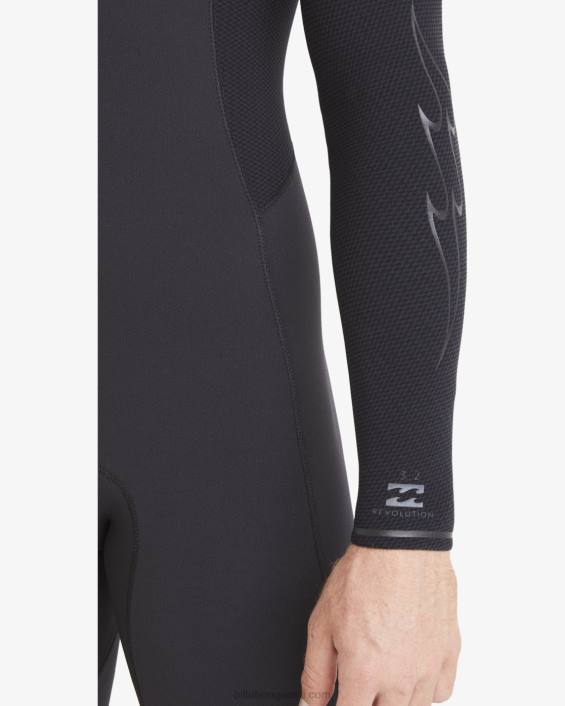 4/3 pöördega rinnalukuga täismärkmik mehed must D28T870 Billabong