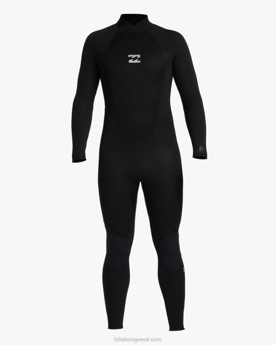 5/4 absoluutse selja tõmblukuga pikkade varrukatega kostüüm mehed must D28T902 Billabong