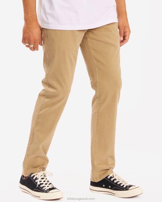 73 chino püksid mehed killustik D28T452 Billabong