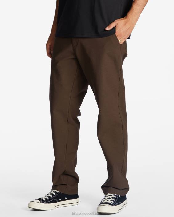 a/div surftrek pluss orgaanilised elastsed vööpüksid mehed kohvi D28T243 Billabong