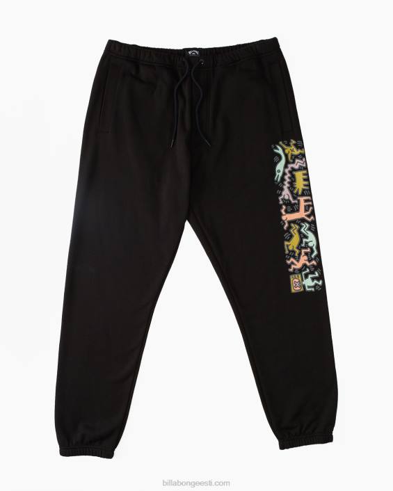 keith haring moosijooksjad mehed must D28T223 Billabong