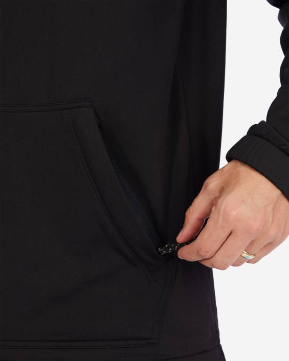 a/div surftrek pulloveriga kapuuts mehed must D28T486 Billabong