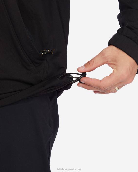 a/div surftrek pulloveriga kapuuts mehed must D28T486 Billabong