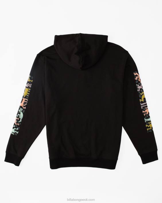 keith haring moosiga kapuuts mehed must D28T221 Billabong