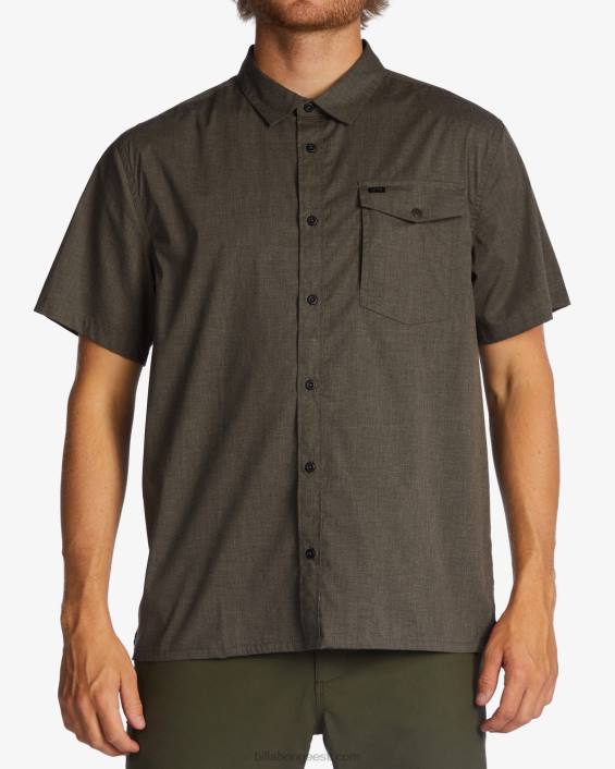 a/div surftrek tech upf 50+ lühikeste varrukatega särk mehed tina D28T487 Billabong