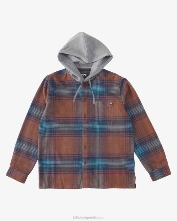 baja kapuutsiga flanellsärk mehed sadamasse D28T618 Billabong