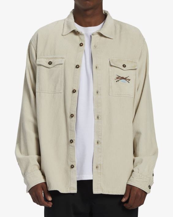 bong days pikkade varrukatega särk mehed chino D28T396 Billabong