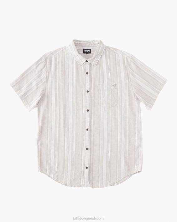 igapäevane kanepist lühikeste varrukatega särk mehed chino D28T304 Billabong