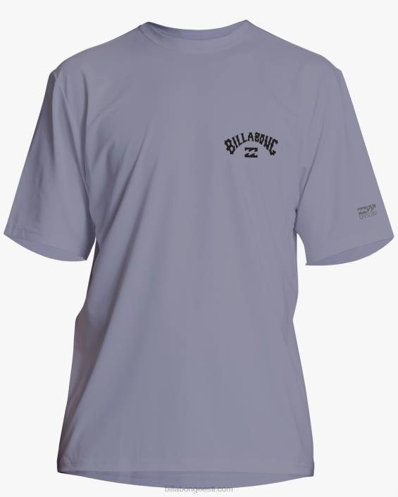 arch wave lahtise sobivusega upf 50+ lühikeste varrukatega surfisärk mehed hall violetne D28T616 Billabong