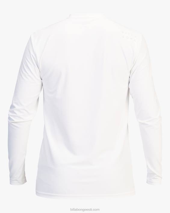 kogu päeva laine lahtiselt pikkade varrukatega surfisärk mehed valge D28T308 Billabong