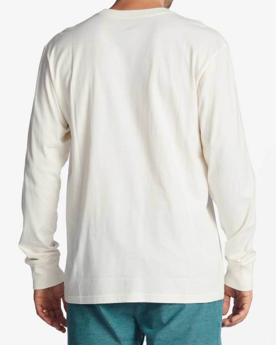 a/div icons pikkade varrukatega T-särk mehed valkjas D28T468 Billabong